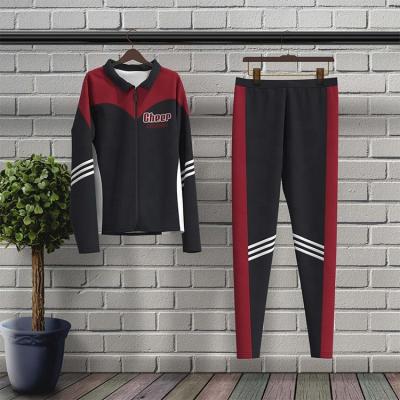 China Custom Logo Youth Cheer Warmups Newest Design Sublimation Cheerleading Jackets Breathable With Rhinestones for sale