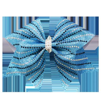 China Breathable High Quality Multiple Colors Cheap Cheerleading Bows And Ribbons Cheerleading Bows For Kids for sale