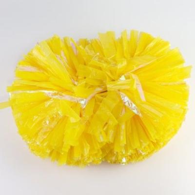 China Wholesale Breathable Different Color Cheerleading Pompoms Cheer Cheap Pom Poms With Handle For Cheerleaders for sale