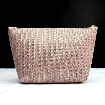 China Logo Canvas Custom Cosmetic Bag made to order wholesale breathable for cheerleader girls cosmetic filter frames for sale