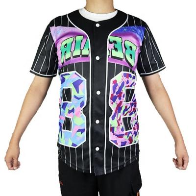 China 2023 Products New Arrivals Custom Baseball Jersey Breathable Trending Classic Baseball Jersey for sale