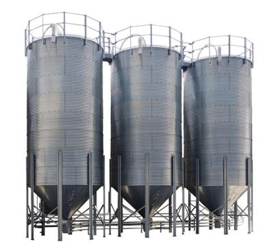 China Galvanized Raw Material Silo 30m Steel Silos For Grain Storage for sale