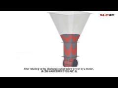 30l small rotary airlock valve material control air lock rotary valve
