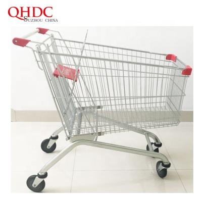 China sustainable & New Antirust Shopping Cart Used Supermarket Shopping Trolleys Bubble Bag Single Supermarket Stores Durable And Antirust 180 Liter ISO; BSCI for sale