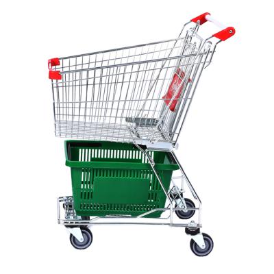 China sustainable & Antirust Supermarket Trolley Shopping Carts For Retail Stores for sale