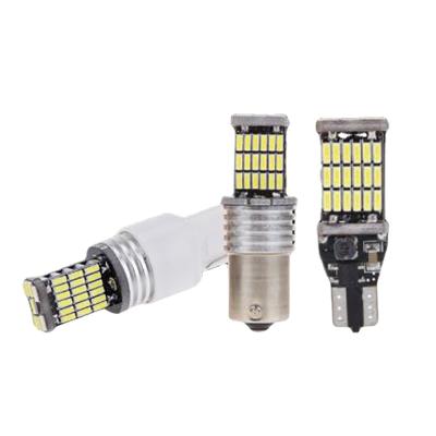 China 1 Piece Car Motorcycle Bulb 1156 T15 T20 LED BA15D BA15S P21W 1156 T20 Reverse Light Brake Lamp 1157 for sale