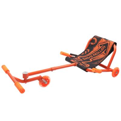 China Plastic Patented Roller Scooter With LED Wheels For Kids Swing Scooter for sale