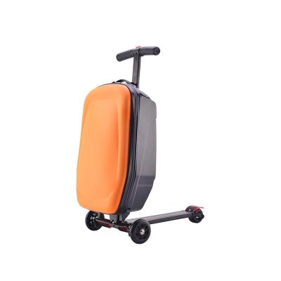 China Young Patented Factory Wholesale OEM Luggage Scooter Suitcase Trolley Sport Suitcase Scooter for sale