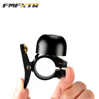 China Para Seguranca Ciclismo Bicicleta Guiador Anel de Metal Copper som Preto Bicicleta Sino Buzina Make Alarm DA Bicycle Ring Bell for sale