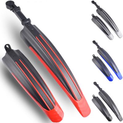 China 1pcs BMX Bicycle Mudguards Mountain Bike Shock Absorbers Set Mudguards Bike Mudguards Wings For Bicycle Front/Rear Shock Absorbers Tire NC; GUA Dnb for sale