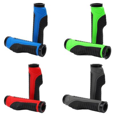 China FMFXTR Durable Bike Handlebar Rubber Grips Fixed MTB Mountain Bike Gear Grip Handlebar Soft Rubber Grips Bike Accessory 1 Pair for sale