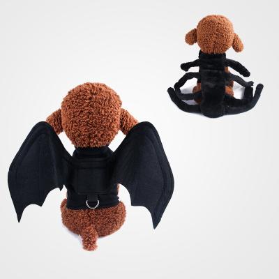 China Viable Wholesale Pet Clothes Halloween Dog Costumes Halloween Pet Bat Wings Dogs Cat Costume Clothing for sale