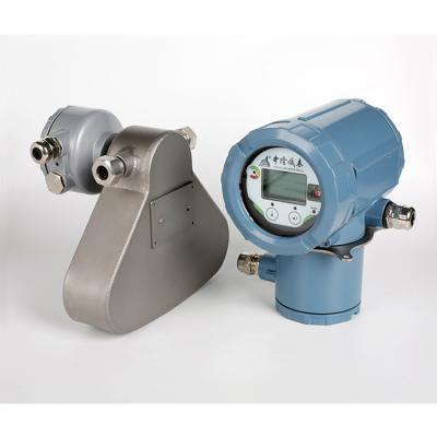 China High Temperature Resistant Digital Petrochemical Flowmeter Coriolis Mass Flowmeter ZL-LK-4 for sale