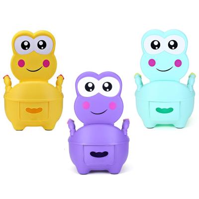 China Eco-friendly new product cute frog baby potty chair, baby porta potty for sale