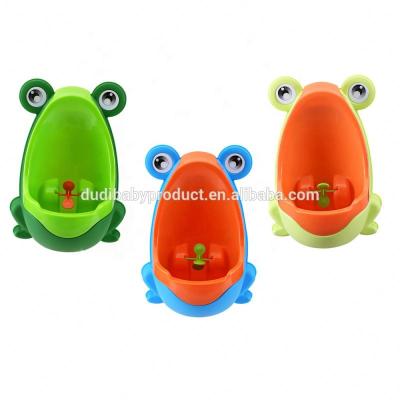 China Eco-friendly New Frog Urinal Baby Boy New Toilet Training Kids Stand Urinal for sale