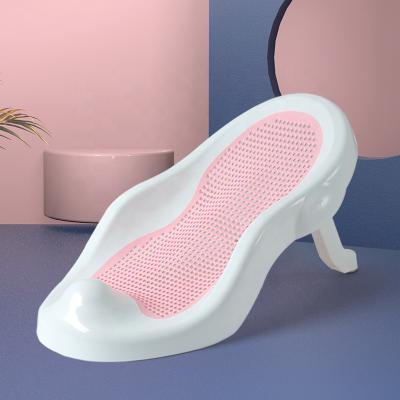 China Eco-friendly New Toddler Bath Support Chair Colorful Eco-friendly Baby Plastic Bath Seat Support for sale