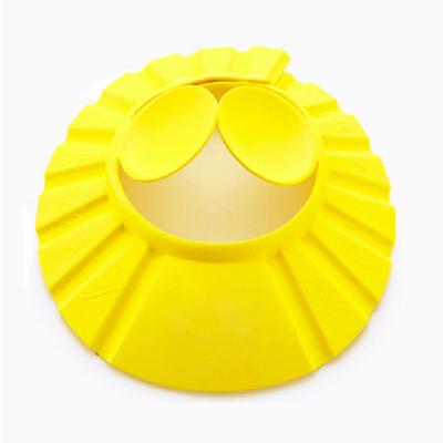 China Sustainable Adjustable Soft Baby Shampoo Shower Cap Baby Care Bath Protective Cap For Kids for sale