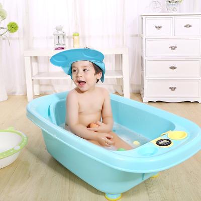 China Eco-freindly Baby Shower Hat Shampoo Safe Shower Bathing Protect Soft Hat Cap For Baby Kids for sale