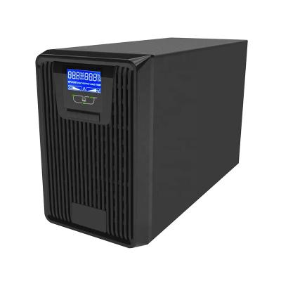 China COMPUTER/Military/Medical/INSTRUMENTATION/Networking 1 - 3KVA UPS Power Supply High Frequency Online Zero Transfer Time Single Phase System For Lightning Computer Acid Battery UPS for sale