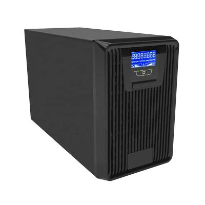 China COMPUTER/Military/Medical/INSTRUMENTATION/Networking 3KVA UPS ON-LINE Single Phase Uninterruptible Power Supply High Frequency Pure Sine Wave Lead Acid Battery Backup for sale