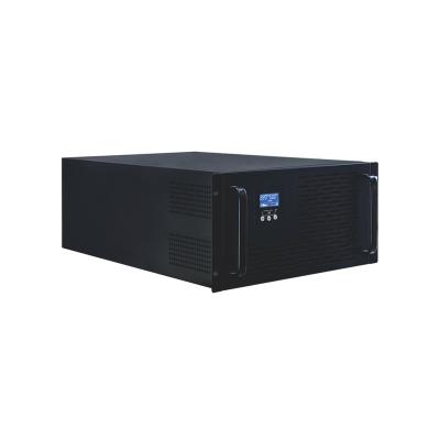 China 15 KVA Rack Mount UPS Three Phase Input Single Phase Telecom Output Uninterruptible Power Supply WITHOUT Battery Long Range Machine UPS for sale