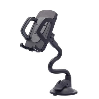 China Rubber Long Arm Phone Holder Windshield Sucker Base Non-Slip Flexible Flexible Car Phone Mount For Phone for sale