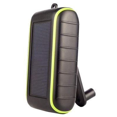 China High Capacity 10000mAh Solar Power Bank With Lightweight Solar Universal Crank Led Mobile Charger for sale