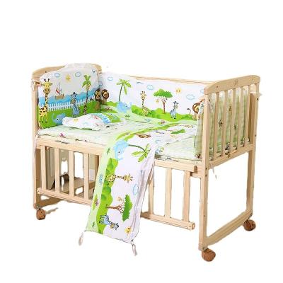 China Wholesale Newborn Baby Kids Children Baby Cradle Crib Modern Crib Furniture Hutch for sale