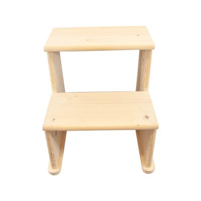 China Low Kitchen Toddler Step Stool Modern Solid Wood Bathroom Stool for sale