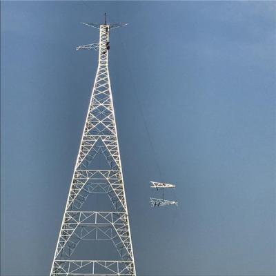 China High Strength Steel Lattice Tower Extra High Voltage Steel Pylon Electric Tower for sale