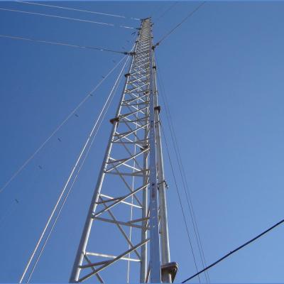 Cina Torre autosufficiente del cavo di Guyed della trasmissione del segnale della torre di antenna del triangolo in vendita