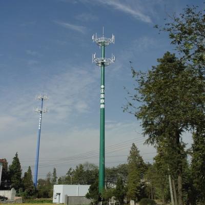 China Vista - as telecomunicações resistentes se elevam a torre Monopole 10 da pilha - 750KV ASTM aprovado à venda