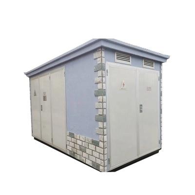 China Aluminum Zinc Plate Prefabricated Substation Mobile Transformer Substation for sale