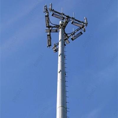 China 10 - 60 Meter Stahl- Mono-Pole-Turm-Telekommunikations-Sendungs- zu verkaufen