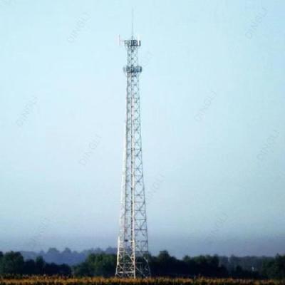 China Antena móvil de acero autosuficiente del teléfono 4g de la transmisión de Singal de la torre del sitio de la célula de las telecomunicaciones en venta