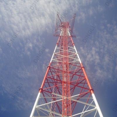 China Tubulaire Gegalvaniseerde het Staaltoren van de de Toren Hete Onderdompeling van het telecommunicatiestaal Te koop