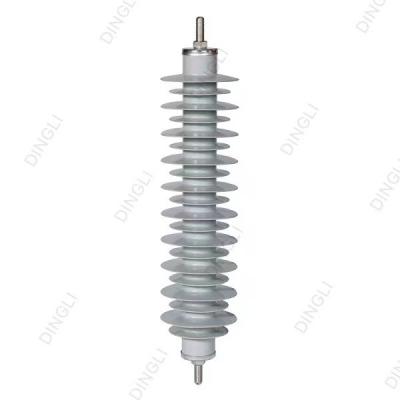 China 30KV High Voltage Surge Arrestors Silicon Metal Oxide Lightning Arrester for sale