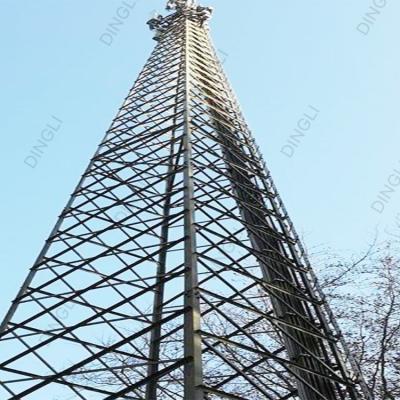 China Torre autosuficiente de las telecomunicaciones de Wifi del palo de la antena los 30m de la comunicación en venta