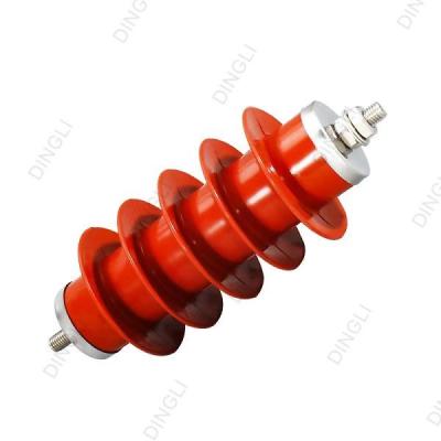 China Silica Gel High Voltage Lightning Arrester 17KV for sale