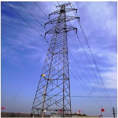 China Fernleitungs-Energie-Stahl-Pole-Turm-heißes Bad-Galvanisations-und Malenoberfläche zu verkaufen