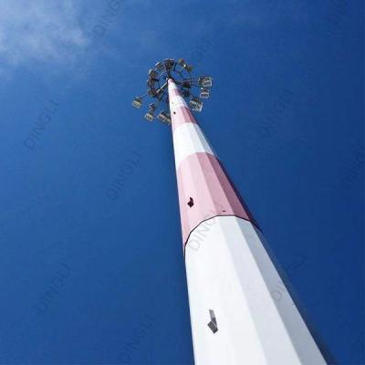 China Telekommunikations-Monopole Spalten-Struktur-Gitter-Stahlantennenmast zu verkaufen