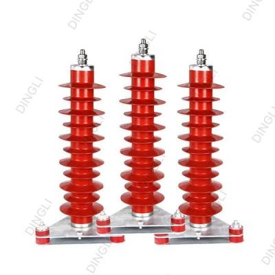 China 33kV 10kA High Voltage Lightning Arrester Composite Polymer Arrested Development for sale