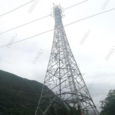 China 45m 4 Beine vergittern Stahltürme Angel Telecommunication Lattice Tower zu verkaufen