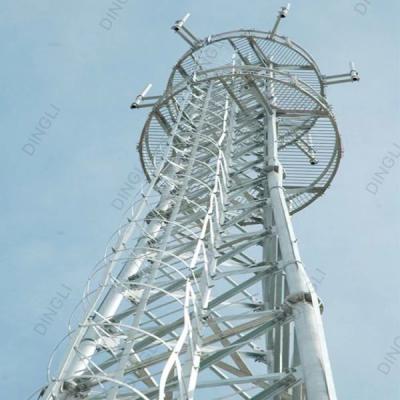 China construcción de acero de la red de comunicaciones de la torre de las telecomunicaciones del ángulo del 15m-120m en venta