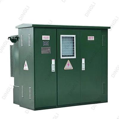 중국 400KVA 630KVA 10kV 0.4kV 모바일 변압기변전소 금속 - 피복 판매용