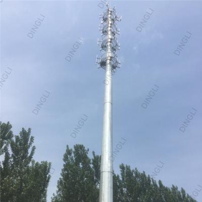 Cina Le Telecomunicazioni unipolari si elevano torre mobile d'acciaio autosufficiente delle Telecomunicazioni del sito delle cellule di Palo dei prezzi in vendita