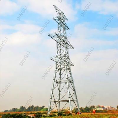 China International Standard Steel Lattice Tower 110kV-230kV Monopoles Steel Lattice Tower for sale