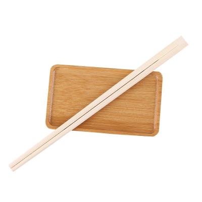 China Disposable natural bamboo paper wrapped twin bamboo chopsticks customized chopsticks with logo for sale