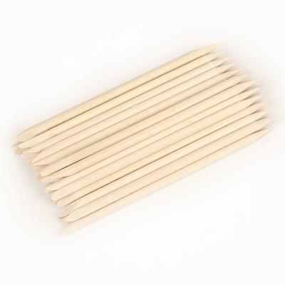 China Nail Art Wooden Stick Remover Nail Art Stick Orange Wooden Stick for sale