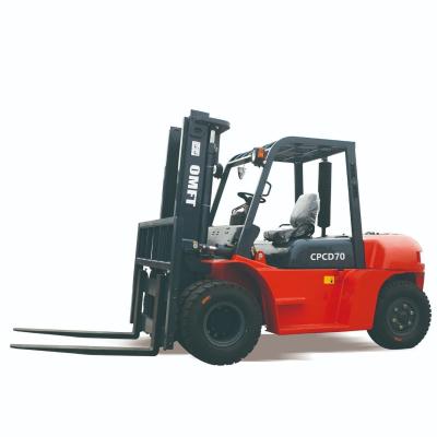 China 7.0 Ton 7.0t 7ton Diesel Forklift Forklift Truck OEM and Spare Parts for sale